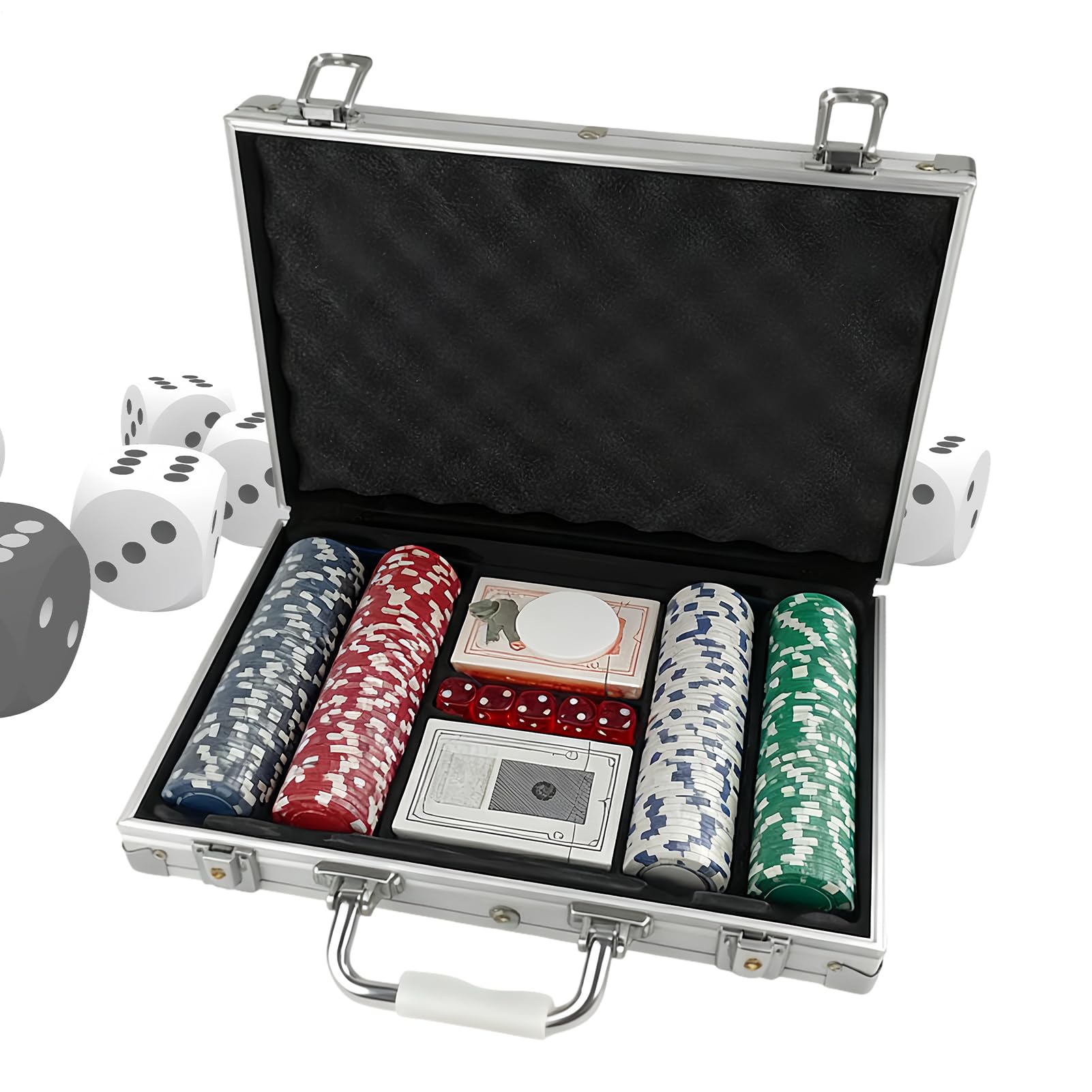 Żetony pokerowe Bez nominału | Żetony do gier planszowych i karcianych Na imprezy, do domu, w podróż, rodzinne wieczory, wieczory kawalerskie, pokoje gier,