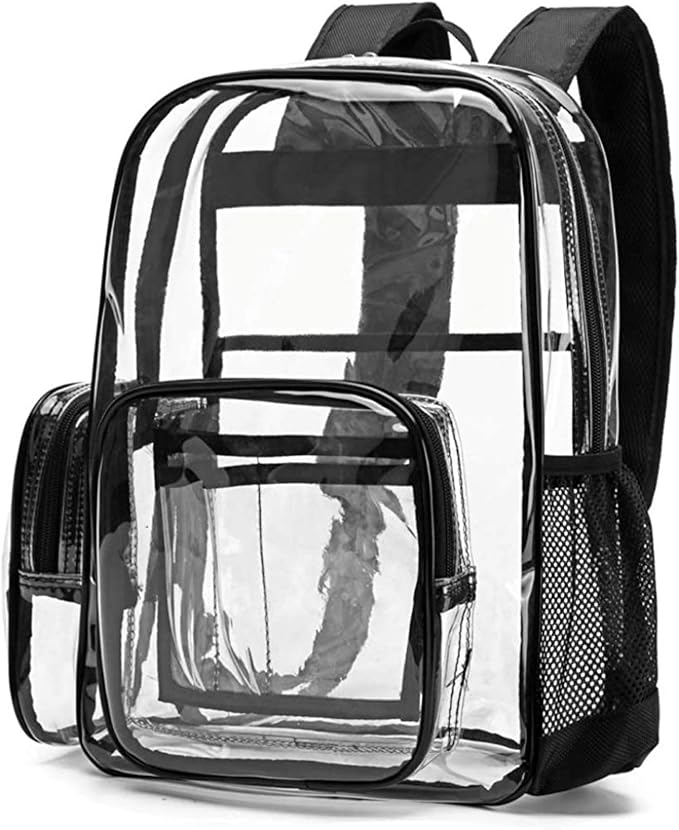 clear plastic backpack amazon