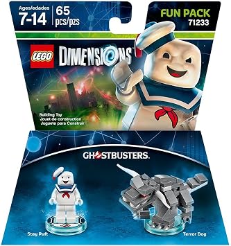 Lego Dimensions Ghostbusters Stay Puft Fun Pack North America Edition