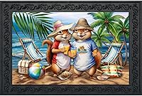 Vista 9 de Briarwood Lane Felpudo de humor de gnomos de verano