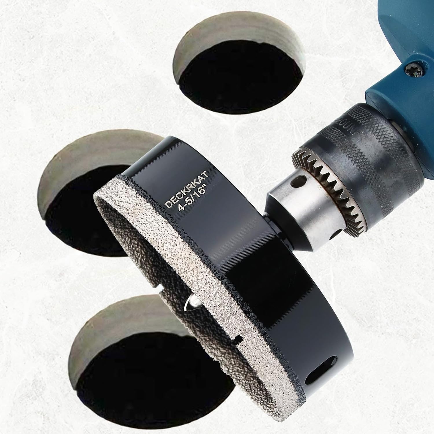 4-5/16インチ ダイヤモンドホールソービット パイロットドリルビット付き -4-5/16インチ ダイヤモンドチップタイルホールソ