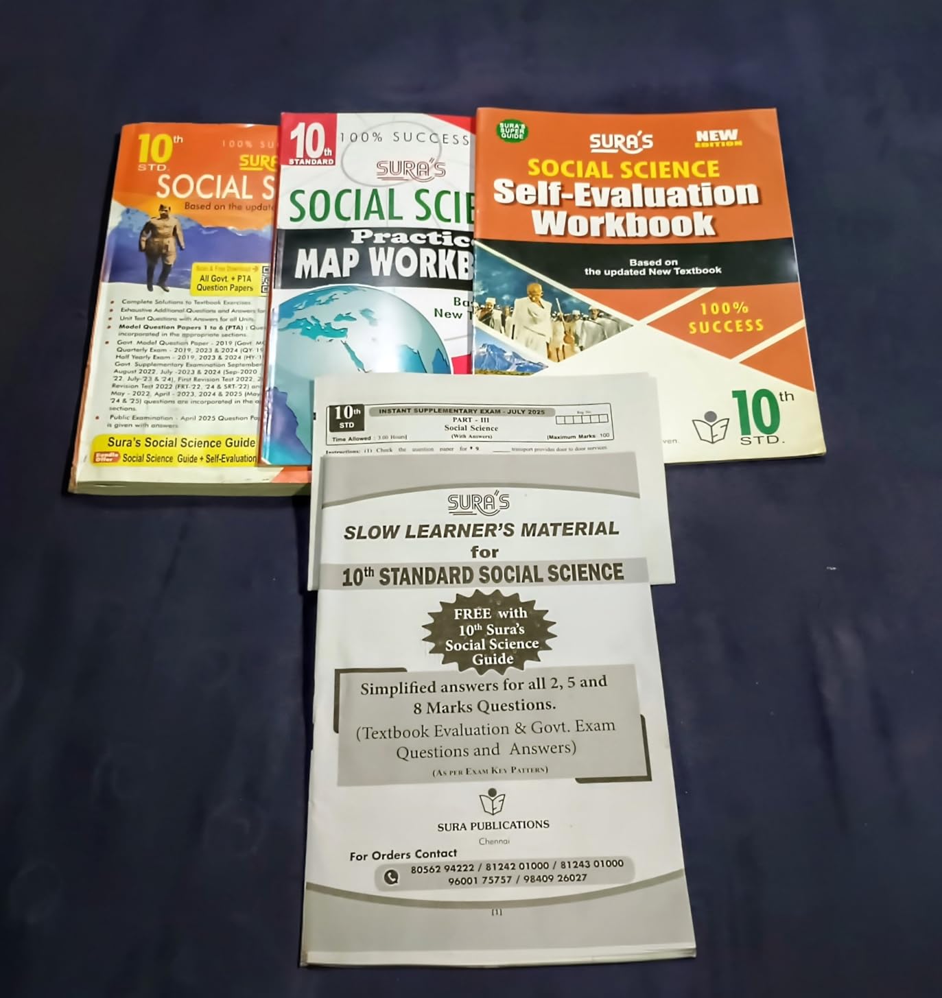 SURA`S 10th Std Social Science Guide in English Medium 2025-26 Latest ...