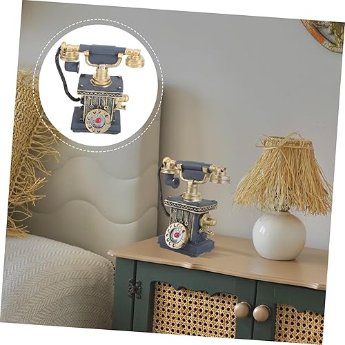 Miniatura 6 de Adorno de teléfono de estilo europeo Característica de decoración rosa pequeña con falso modelo de teléfono en miniatura mini adornos de casa