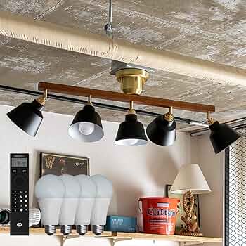 シーリングライト 5灯 CISCO（シスコ）調光電球セット 41ZzE+bPDQL._UF350,350_QL50_.jpg