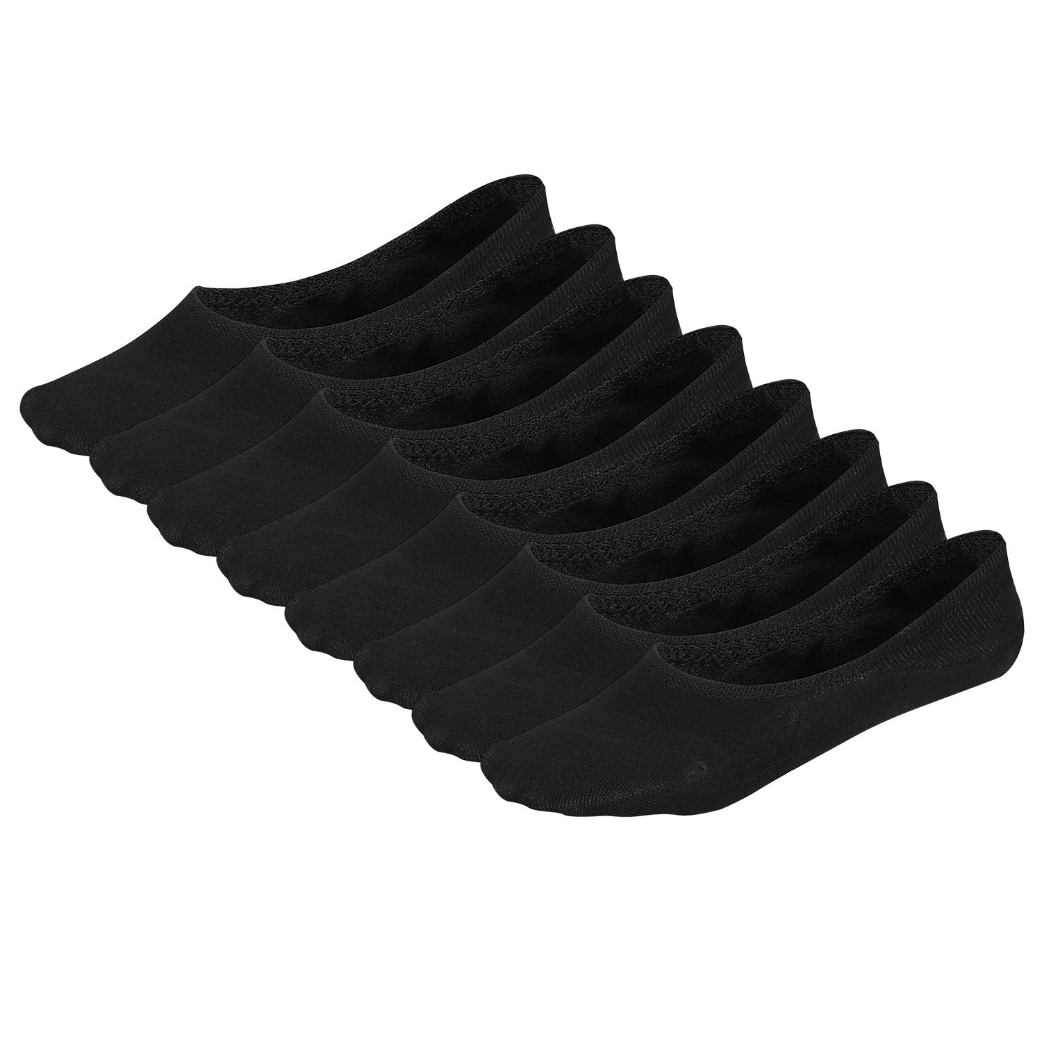 Sannigora Women’s No Show Socks Invisible Hidden Liner Non Slip Low Cut Colorful Cotton Socks