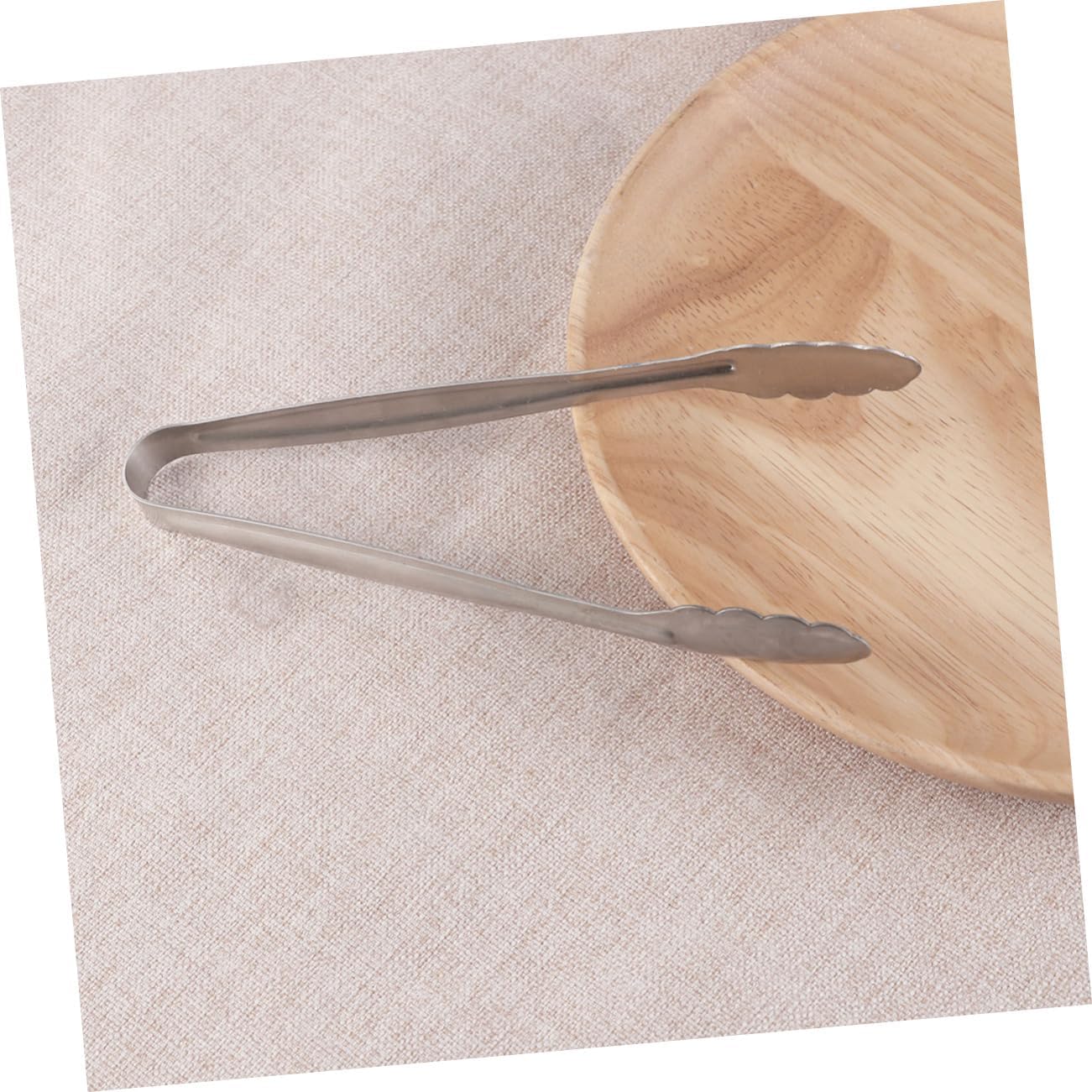 MAGICLULU 8pcs Mini Food Serving Tongs Ice Cube Clamp Stainless Steel Food Clip Tongs for Appetizers Versatile for Bar Kitchen