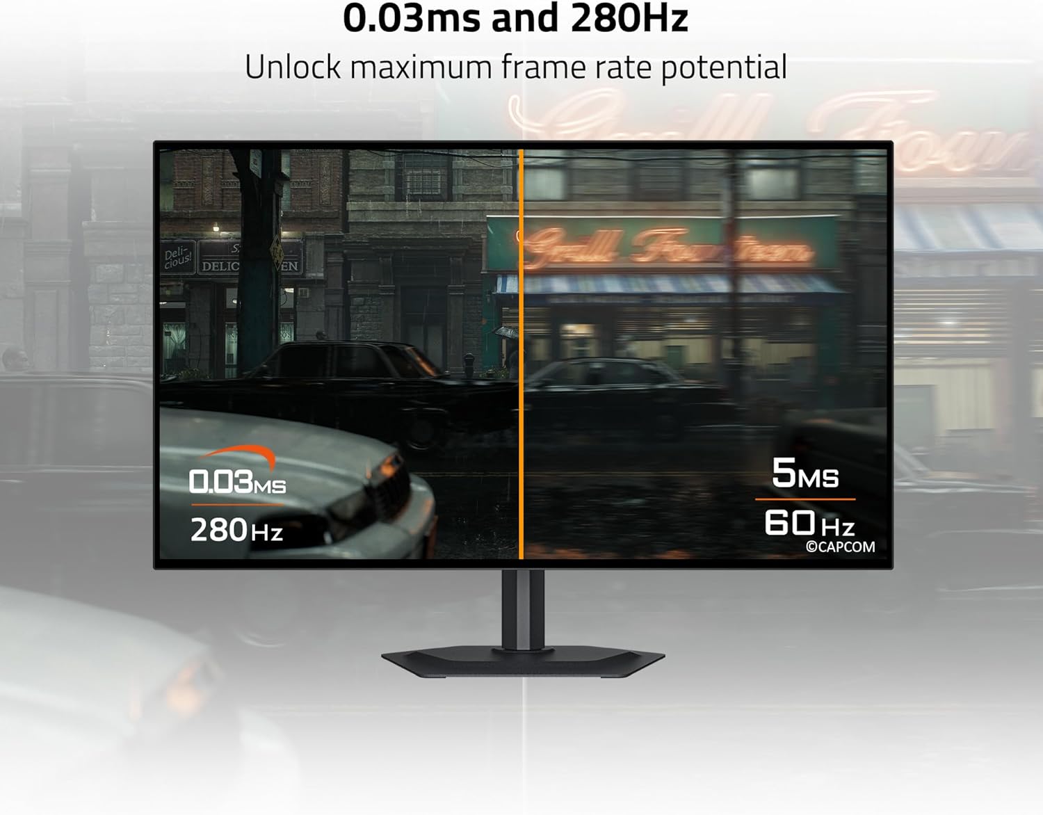 GIGABYTE - MO27Q28GR - 27" W-OLED Gaming Monitor - QHD 2560x1440-280Hz - 0.03ms GTG - AMD FreeSync Premium Pro, G-SYNC Compatible - Type-C KVM - HDMI, DP, Type-C - Height and Tilt Adjustable - Black