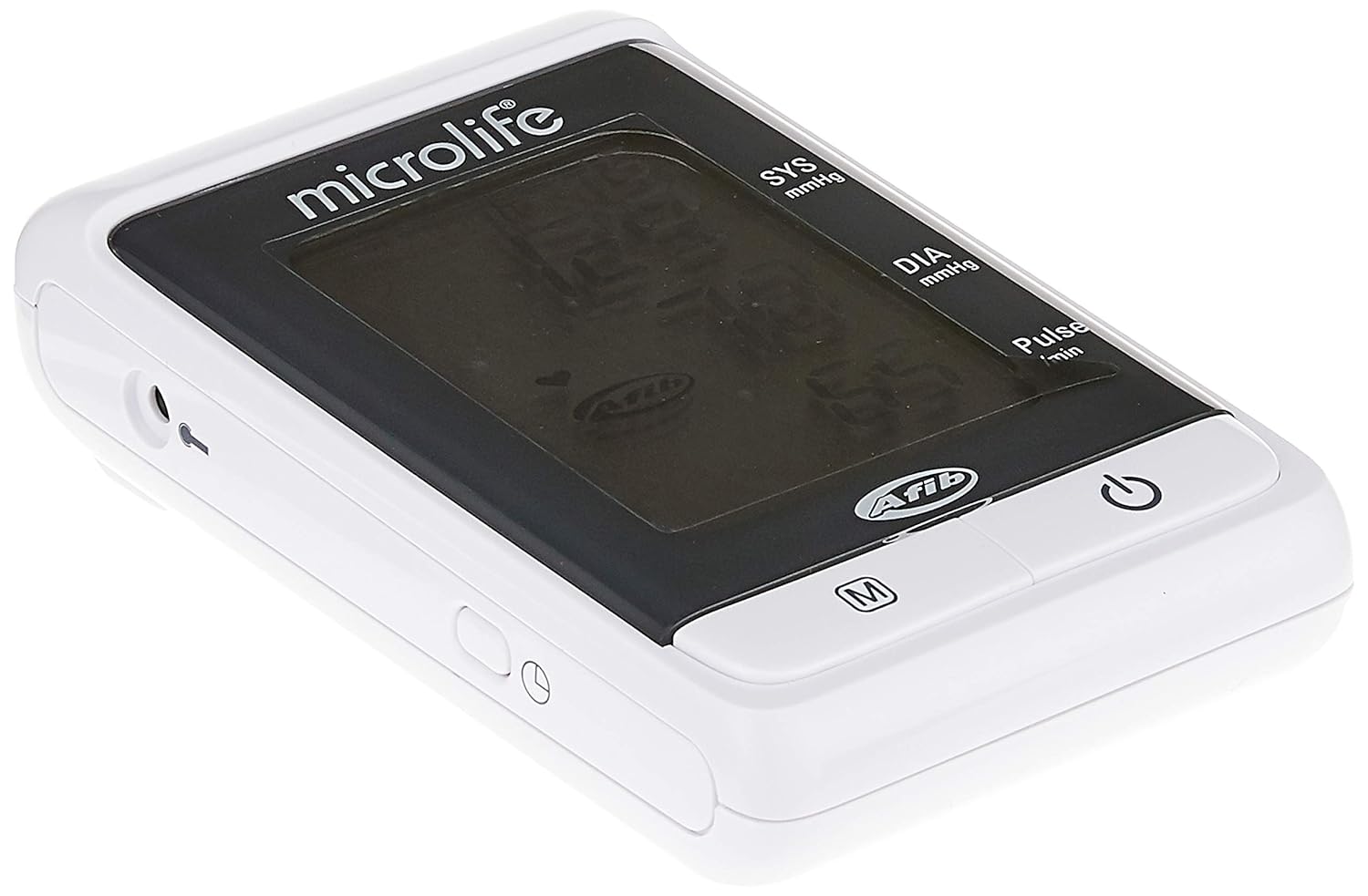 Primer pla view of the Microlife BP3MS1-4K Blood Pressure Monitor unit