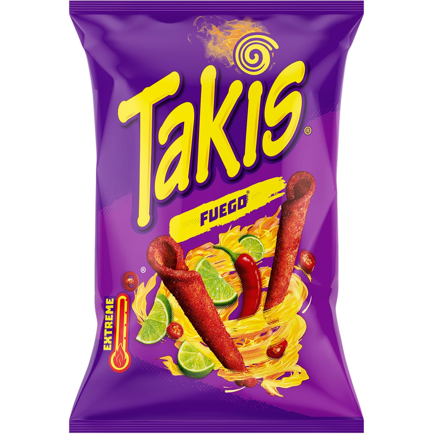TAKIS - Mais-Snack Süßer Chili - 1 X 100 G