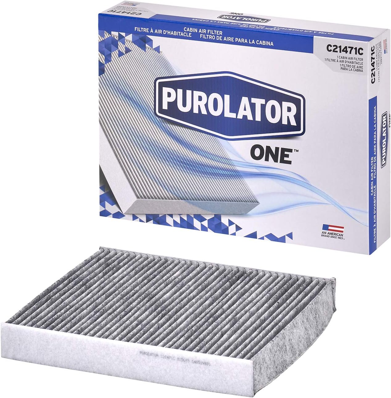 Purolator C21471C Automotive Cabin Air Filter with Activated Carbon, Car & Truck Passenger Compartment OEM Filter Replacement for Toyota Camry, Prius, Grand Highlander, and more