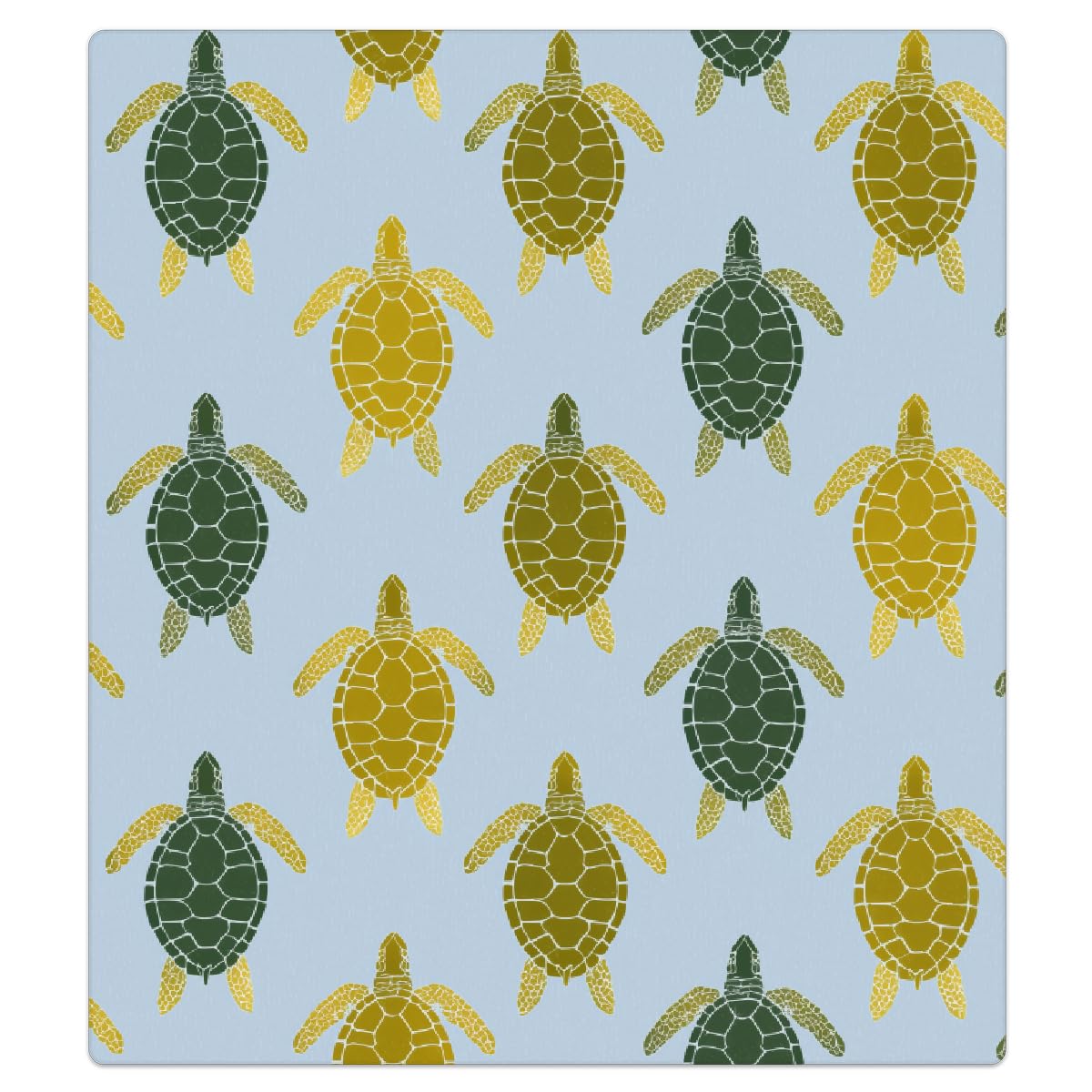 Aimant de lave-vaisselle tortue étanche et repositionnable grand format