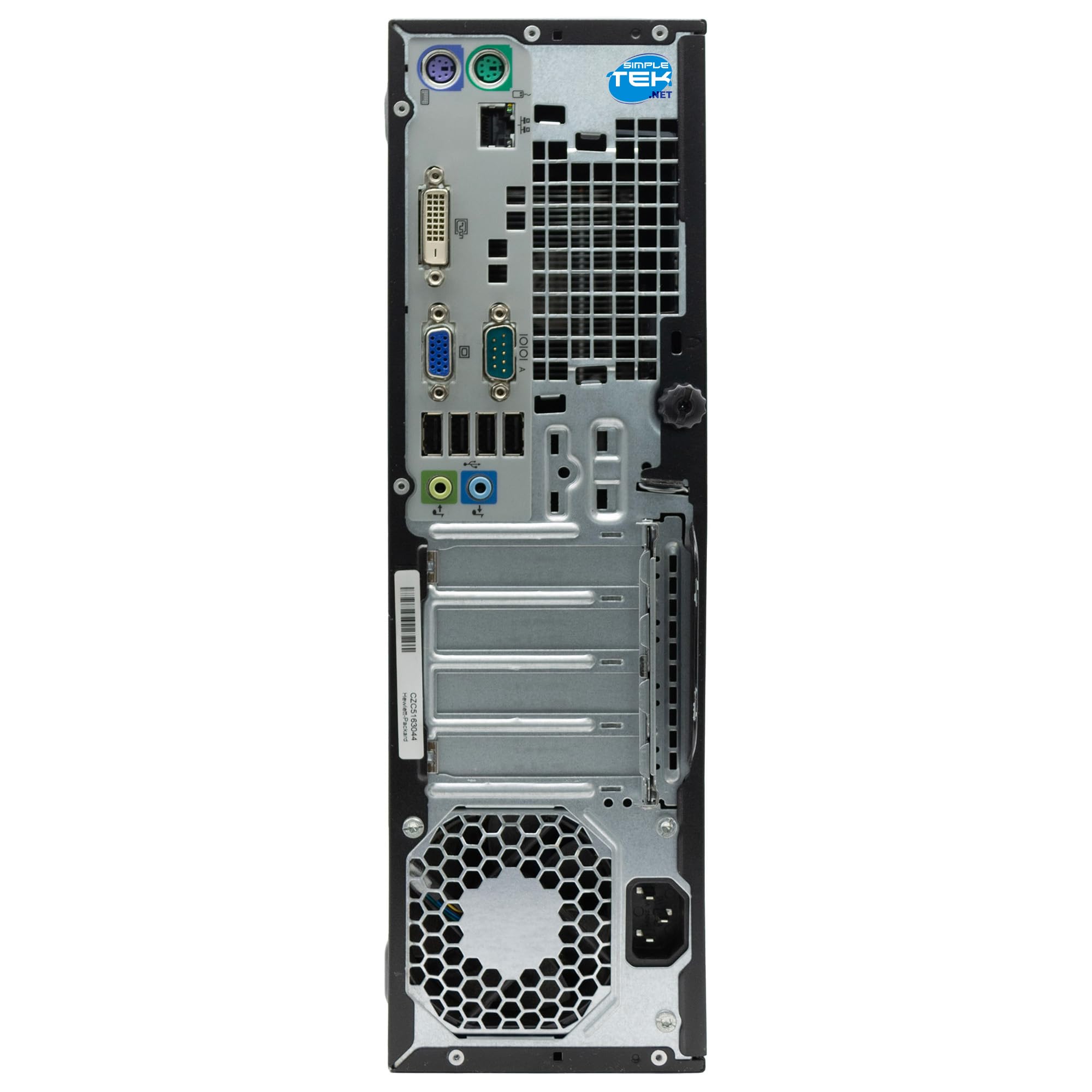SIMPLETEK - Computer Fisso SFF Desktop PC i5 | Win 11 Pro | 16GB RAM | 240GB SSD + 1TB HDD | GT710 4GB | DVD-RW CD | RS232 (Ricondizionato)