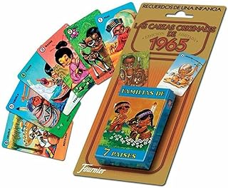 Comprar Fournier- Familias 7 Países Baraja de cartas infantil clásica, Multicolor (21966)