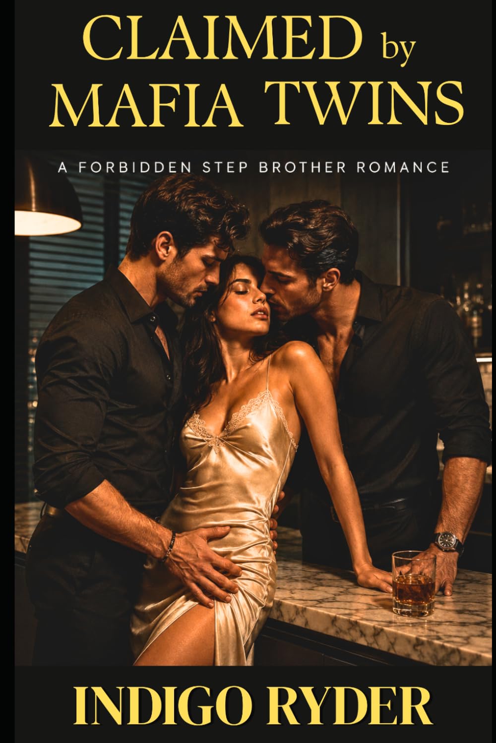 Claimed by Mafia Twins: A Forbidden Step Romance (Horny Stepbrother)