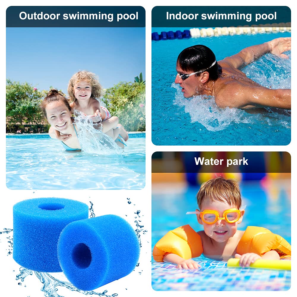 Spugna in schiuma per filtro piscina tipo B compatibile con sistemi di