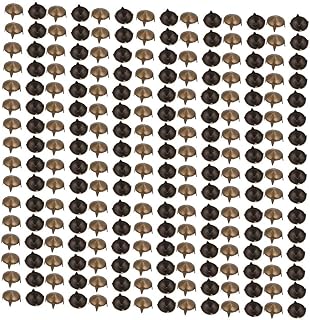New Lon0167 200pcs 9mm Pointed Design Paper Brad Bronze Tone for Scrapbooking DIY Craft(200 stÃ¼cke 9mm Spitze Design Papier Brad Bronze Ton fÃ¼r Scrapbooking DIY Handwerk