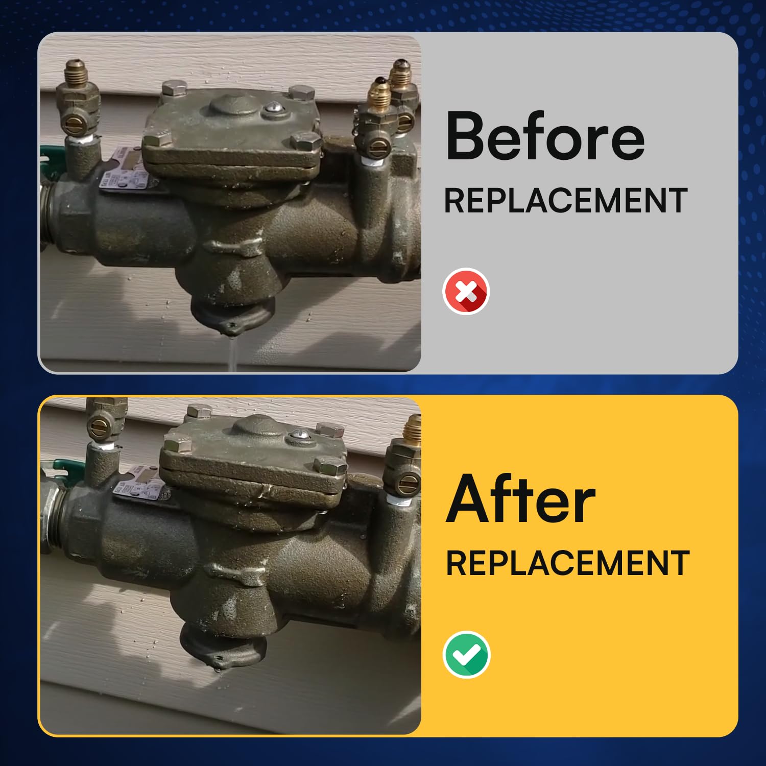 Kit Relief Backflow Reduced Pressure Zone Repair 009M3 3/4
