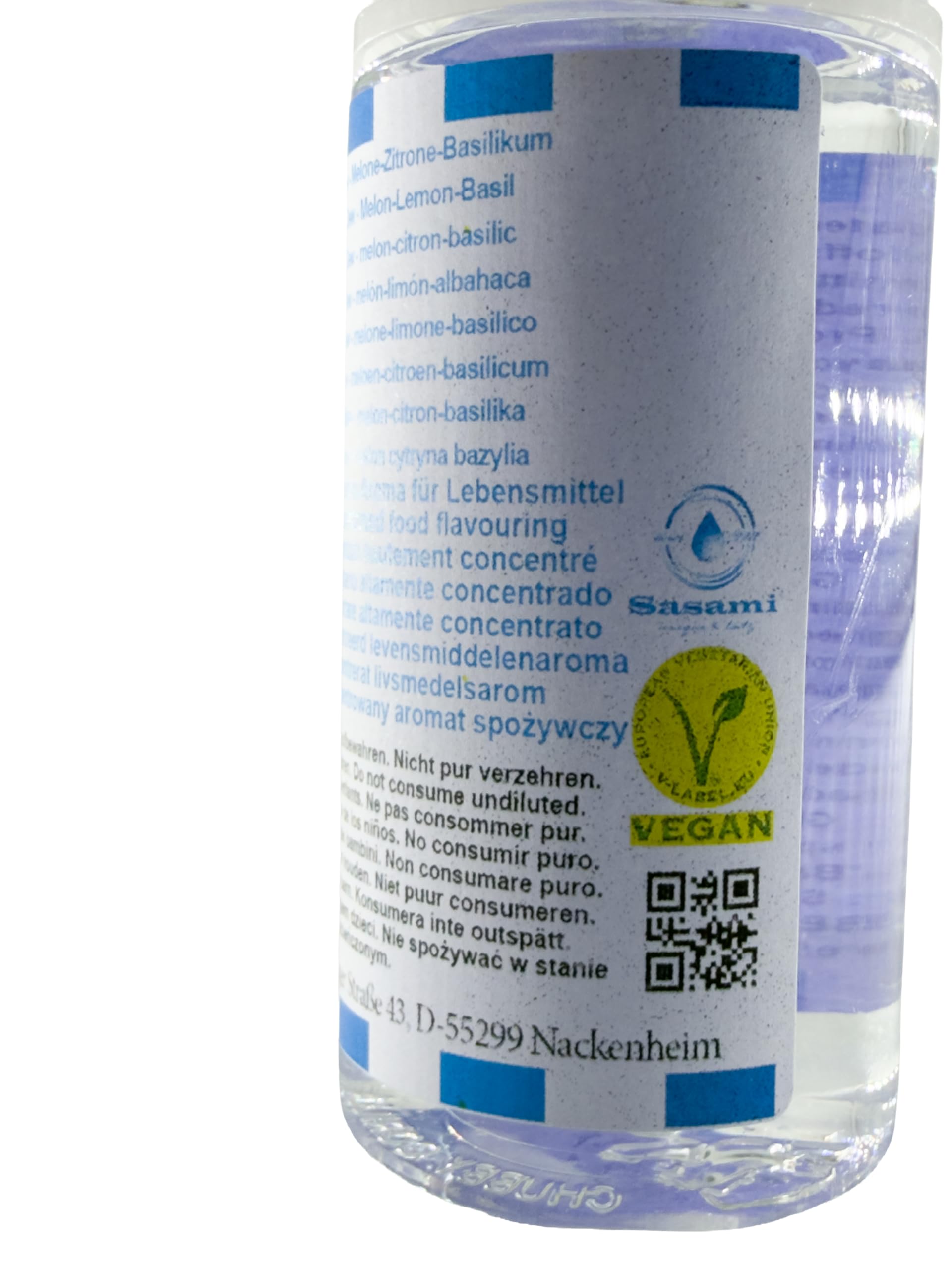 Citrus Dew - Melone-Zitrone-Basilikum Aroma Konzentrat - Vegan - Sasami - 100ml
