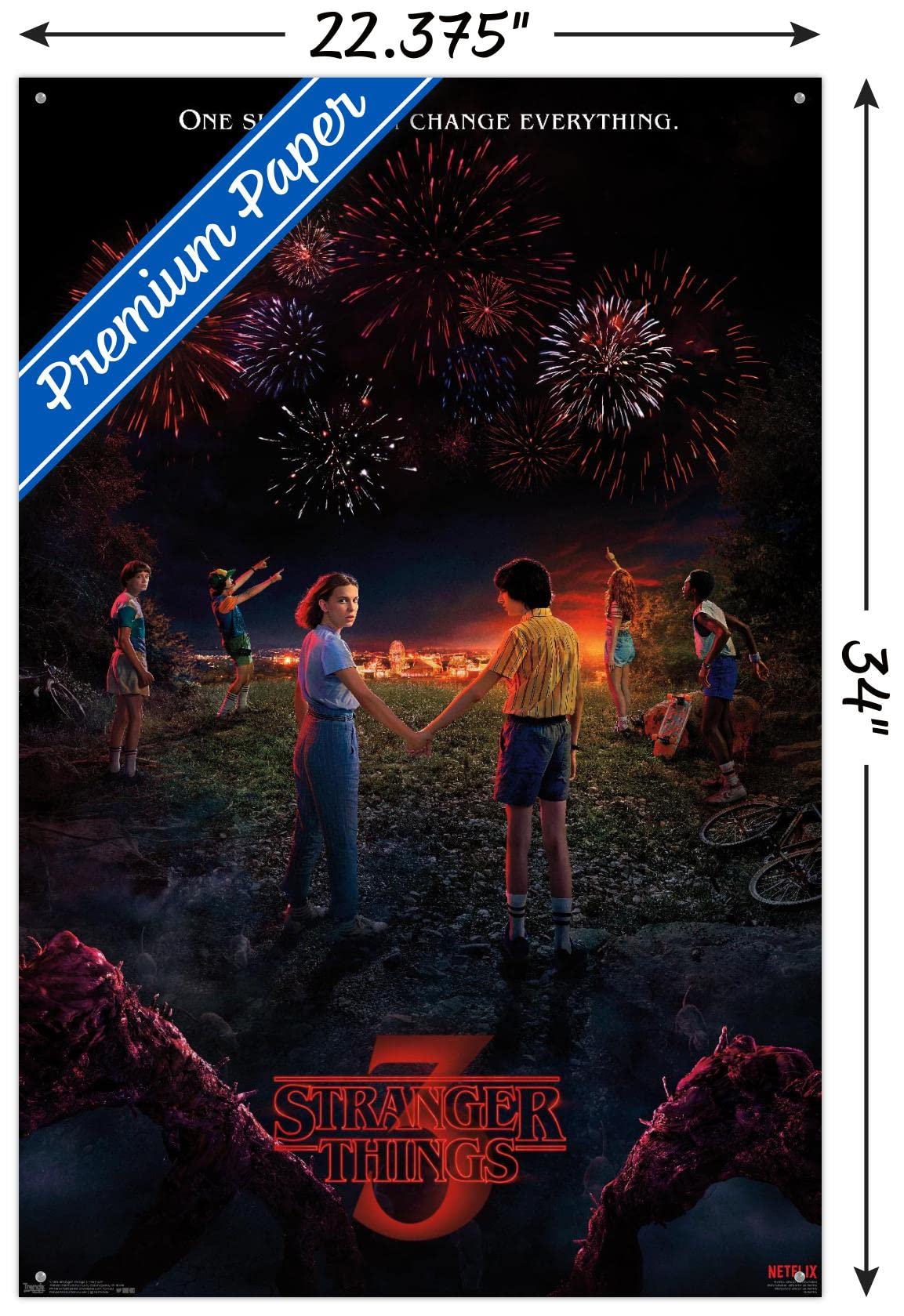 Amazon.co.jp: Netflix Stranger Things: シーズン3 キーアート