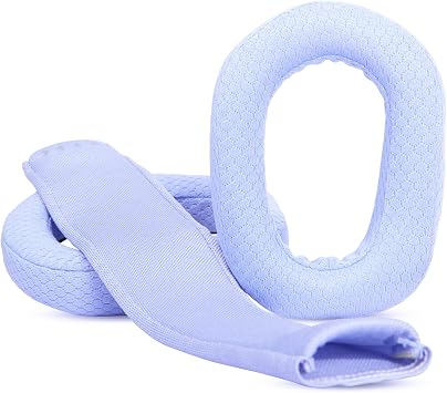 G435 Ear Cushions Earpads Hedband Replacement Compatible with Logitech G435 Headset Repair Parts Purple+Headband