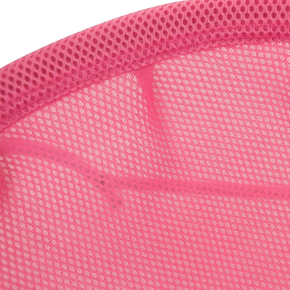 Buyter Lit pour Animaux Hamac pour Chat sur Pied, surélevé et surélevable Lit pour Chien Structure Stable Détachable Excellente respirabilité Assemblage Facile (Rose, Été)