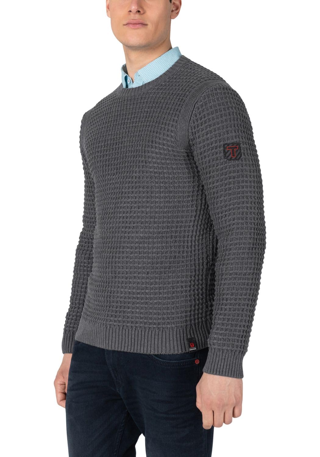 Pull Timezone homme en maille lourde pour vos sorties décontractées