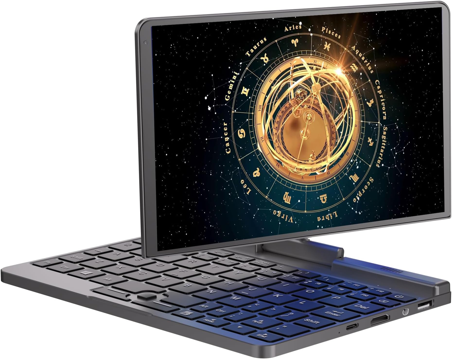 Mini Laptop PC All Metal 8-Inch Touchscreen Gaming Notebook Computer Intel 12th Gen CPU Alder Lake-N N100 Windows 11 12G RAM/512GB SSD with Webcam