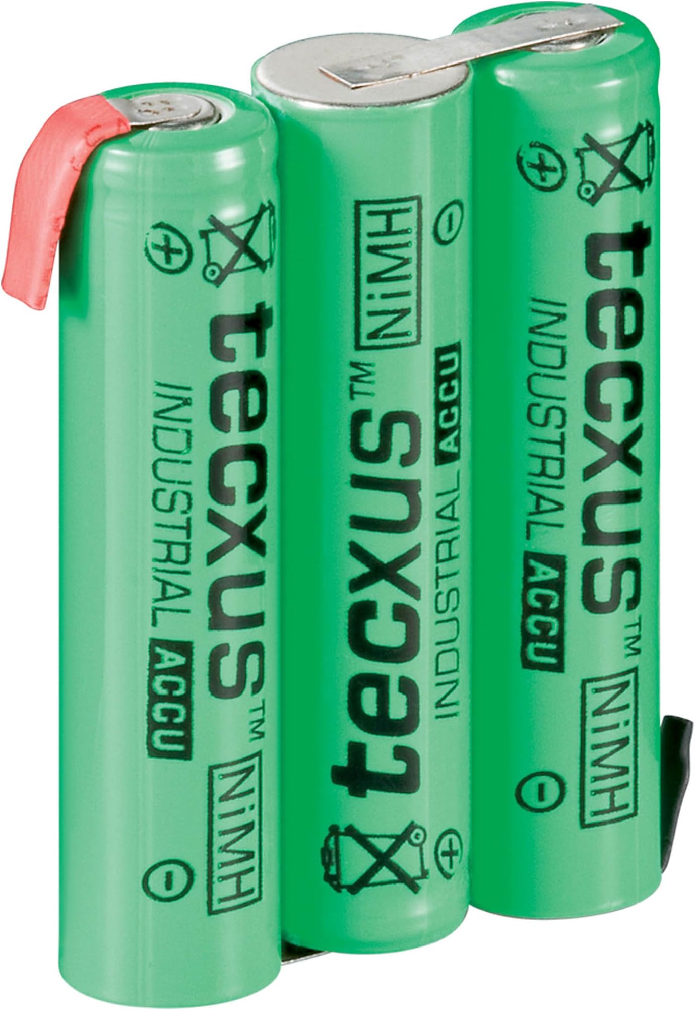 Tecxus 800 mAh 3.6 V AAA Rechargeable Battery Pack - Green