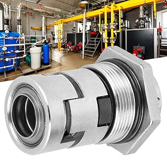 Ubersweet 304 Stainless Steel Mechanical Seal, Antirust Pump Seal, for Water Treatment Systems Bathrooms Swimming Pools Cleaning Systems'