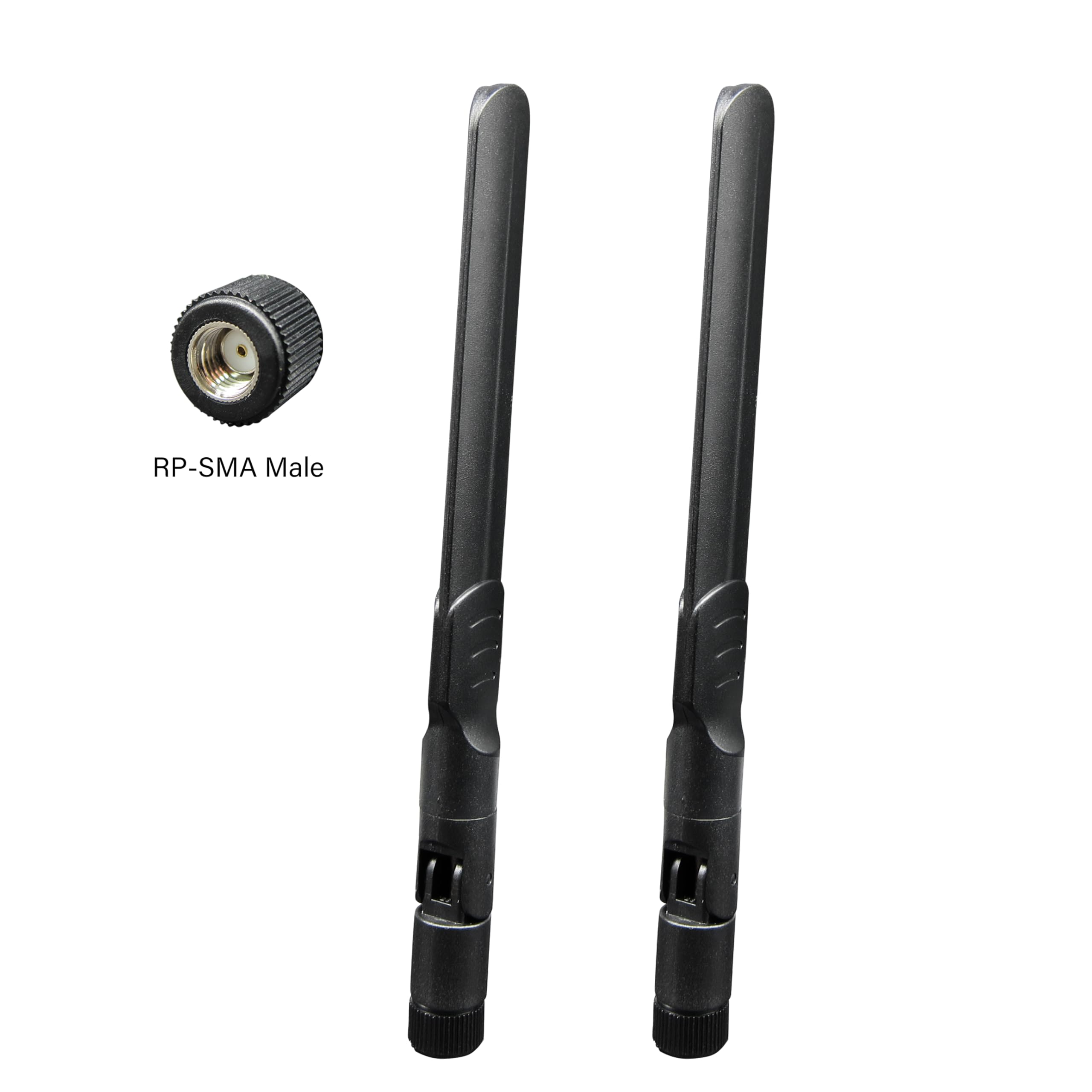 Rydocyee WiFi Bluetooth Antenna 2 Pack & Pigtail 2 Pack, 5Ghz 2.4Ghz M.2 NGFF WiFi Card Antenna 5dBi, 8-Inch RP SMA-Female to IPEX4/MHF4 Cable