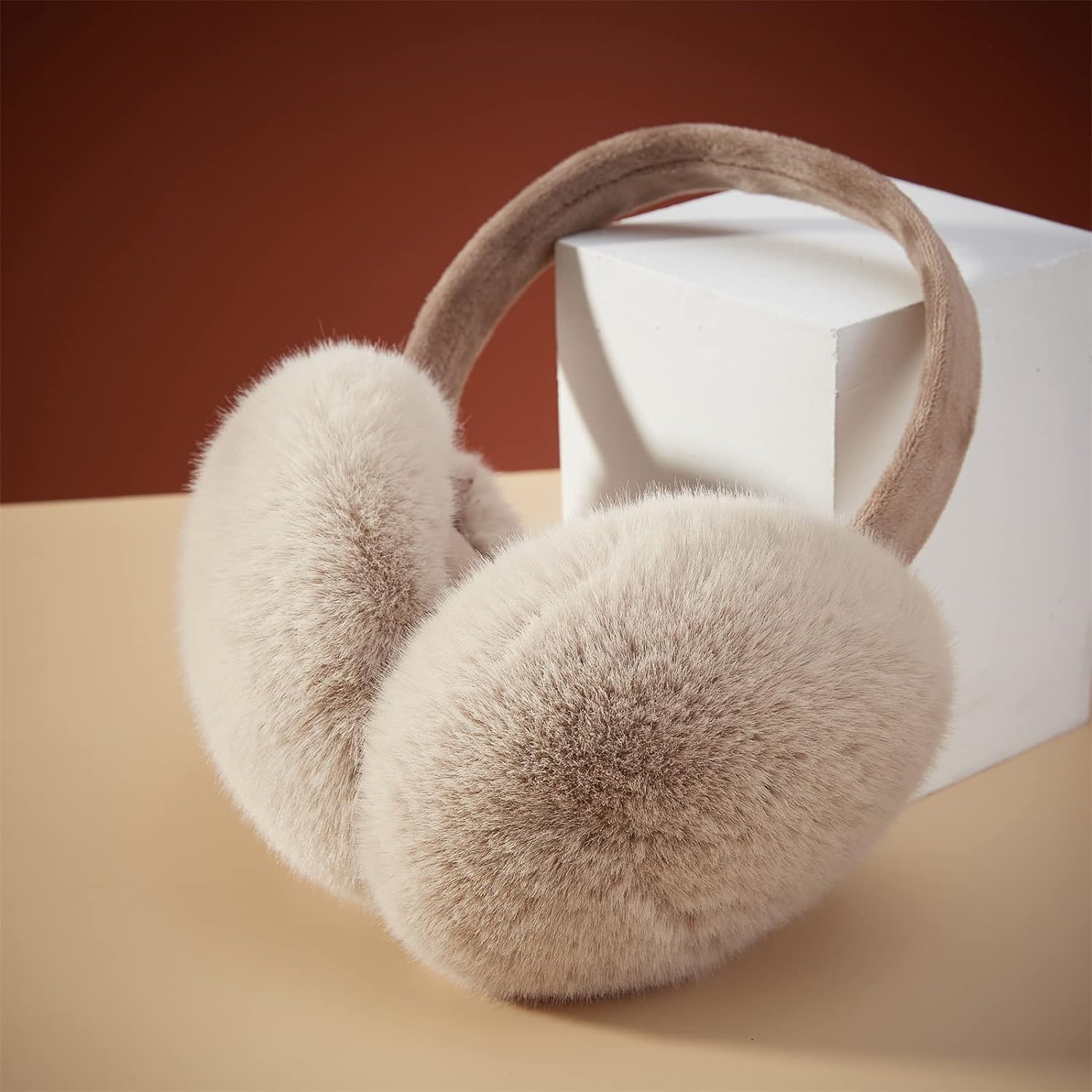 Fashion Winter Unisex Ear Muffs Ear Warmers Foldable for Adults Children