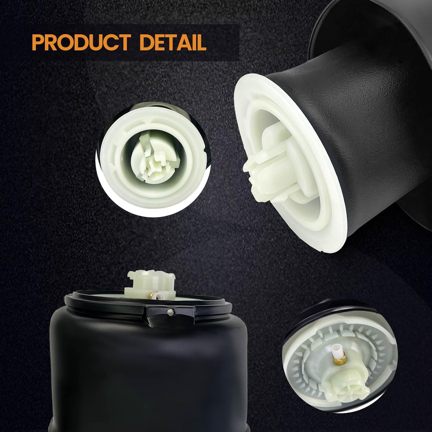 Sospensione pneumatica posteriore Dixhills Molla pneumatica compatibile con Serie 5 GT Serie 5 F07 Touring F11 Sostituzione per 37106781827 37106781828 37106781843 37106781844 37106784380 37106784381