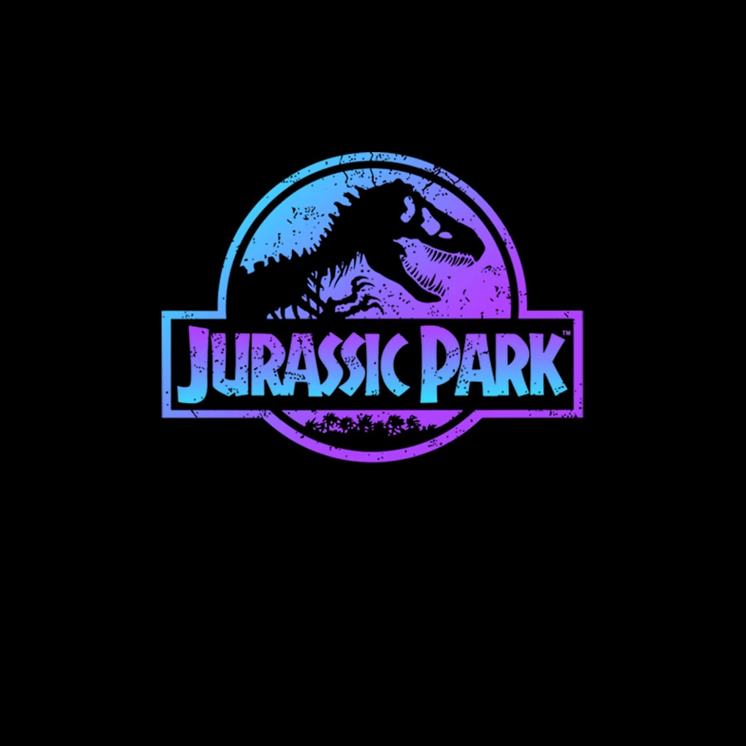 Fifth Sun Jurassic Park Colored Logo Mens Pullover Hoodie