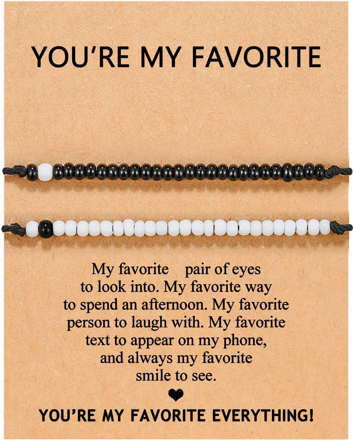 UNGENT THEM Couples Bracelets Matching Valentines Christmas Anniversary Birthday Gifts for Him Her Boyfriend Girlfriend