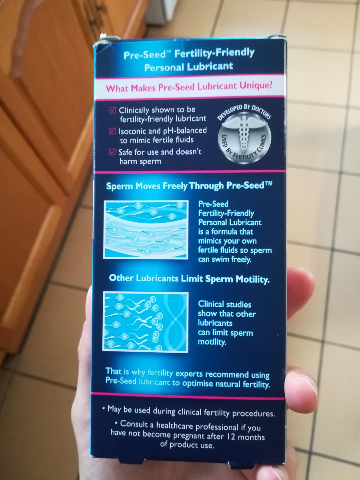 personal lubricant for pregnancy PRE-SEED main image 0