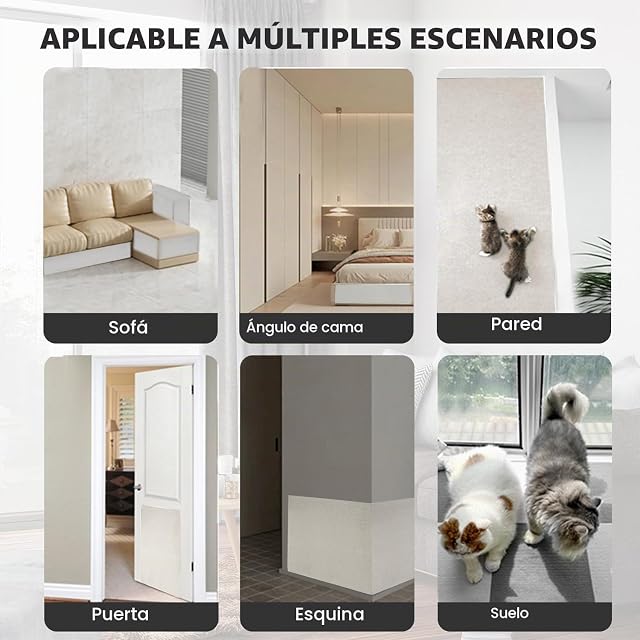Foto 7 de 8 de Protector Sofa Rascador Gatos Pared Rascador Gatos Sofa
