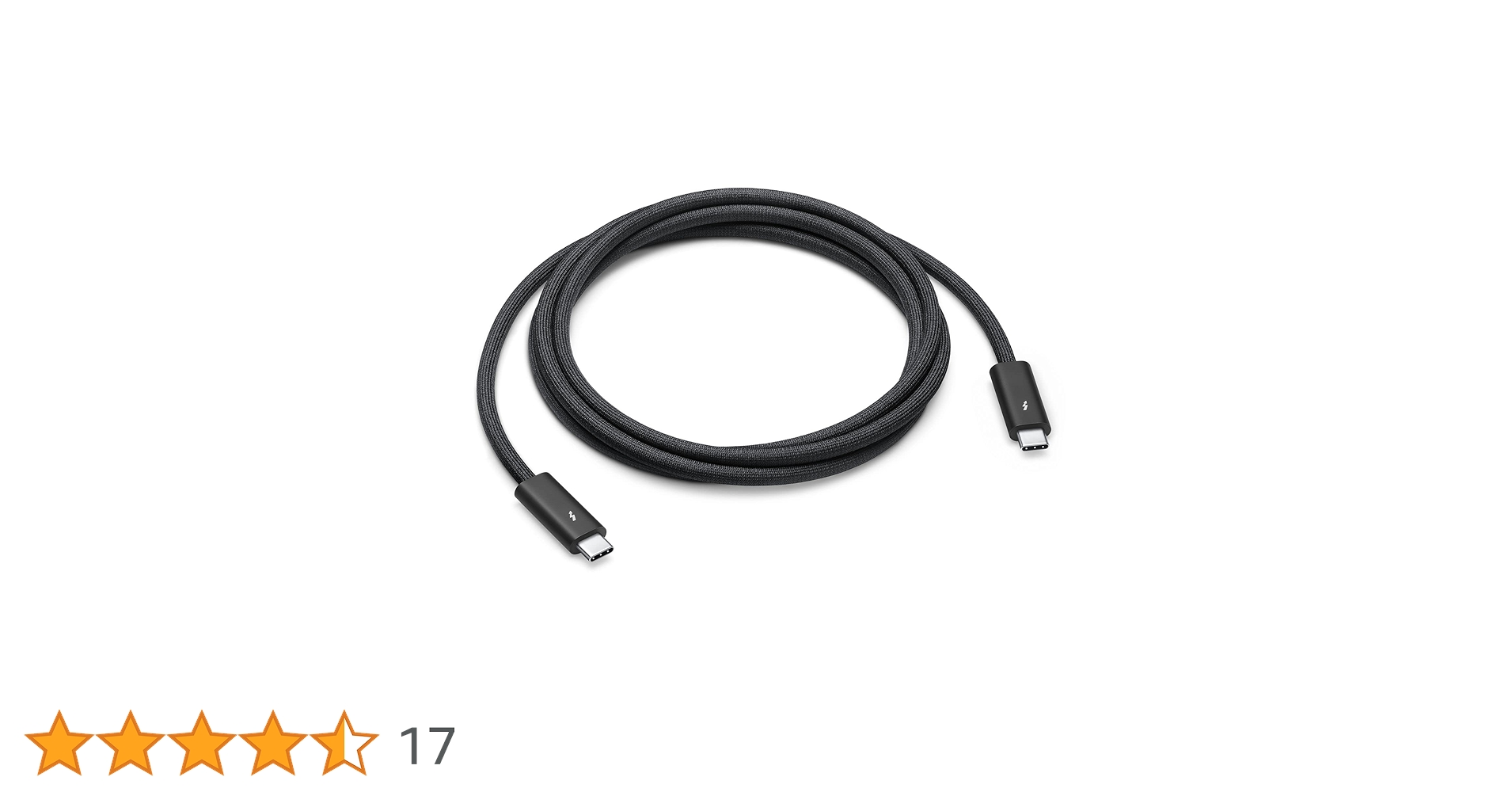 Thunderbolt 4（USB‑C）Proケーブル（1.8 m） Amazon.com: Apple Thunderbolt 4 (USB-C) Pro Cable (1.8 m