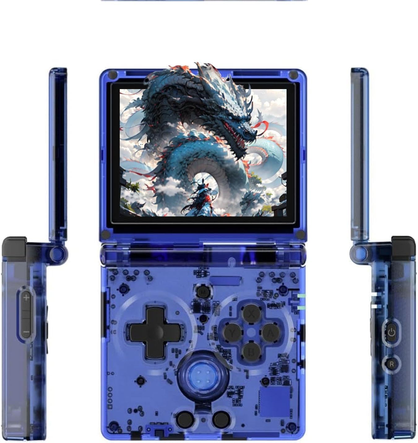 ANBERNIC RG35XXSP Console Portatile Retro – Linux, Schermo IPS 3.5″, 64GB, WiFi E Bluetooth