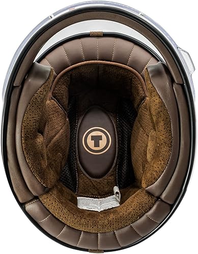 Miniatura 3 de TORC T1Newport - Casco de moto de fibra de vidrio de cara completa aprobado por DOT y ECE