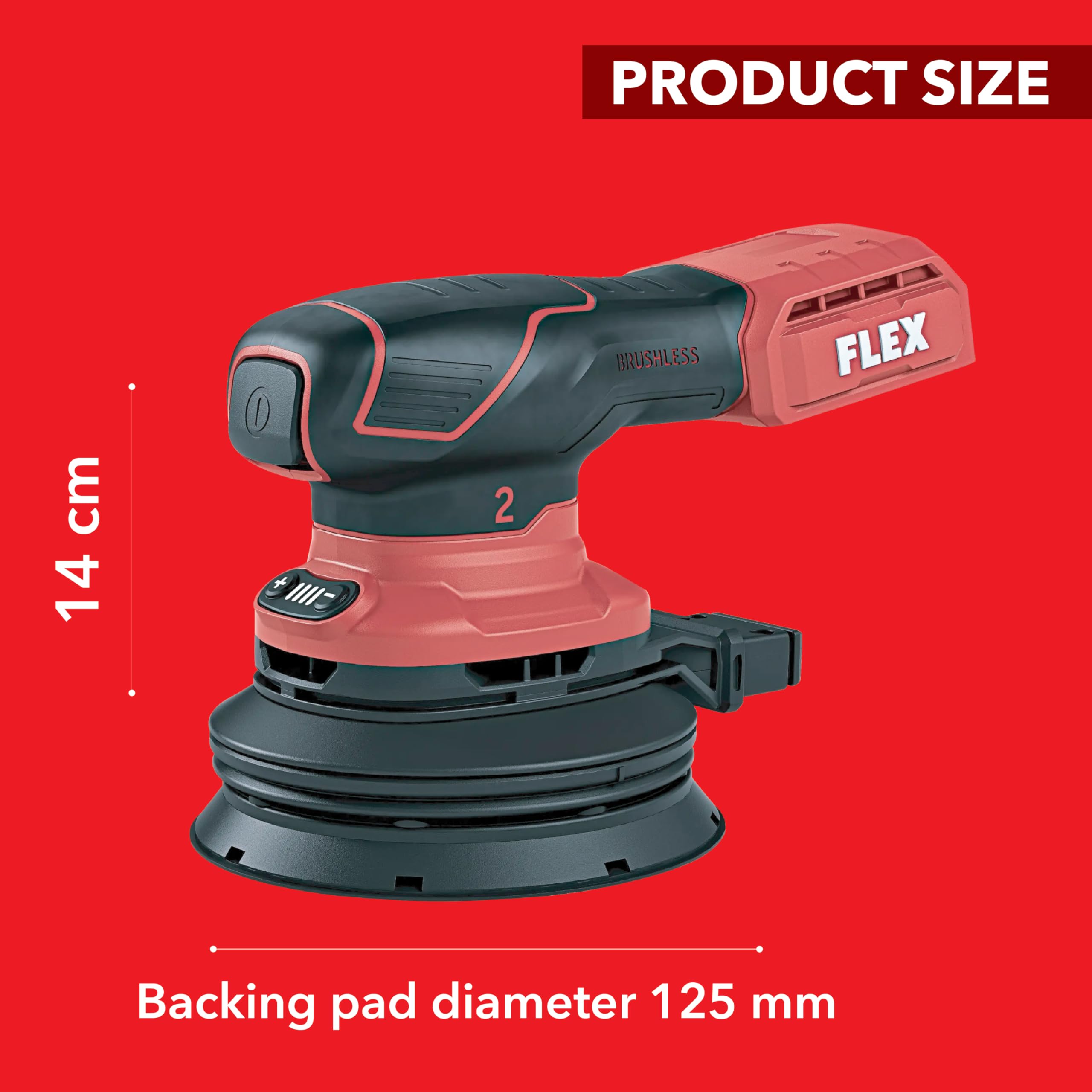 ＊しず＊　0218 Flex Akumulatorowa szlifierka mimośrodowa ORE 2-125 18-EC