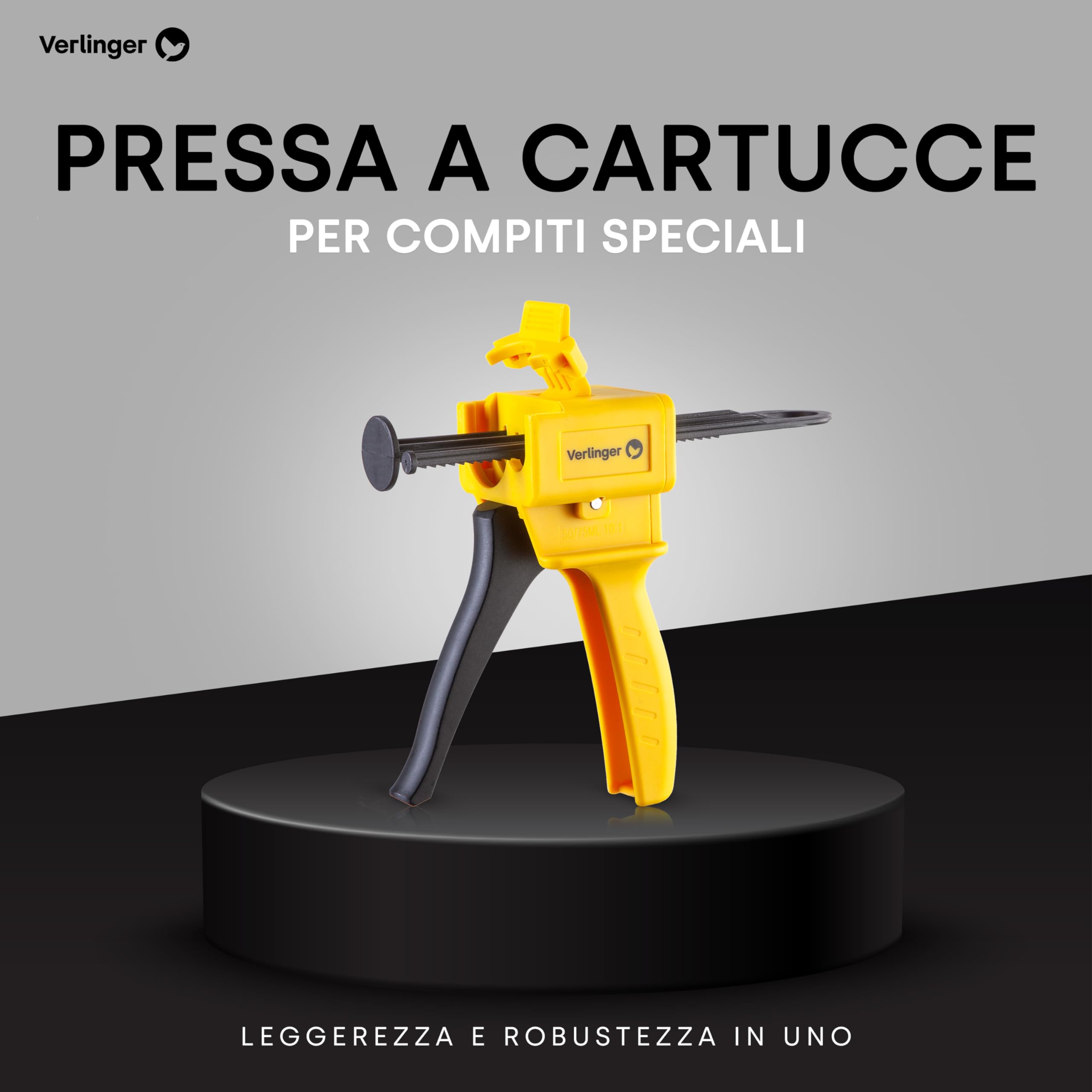 Pistola Per Colla Bicomponente Epossidica 50ml - Per Miscelazione Preciso 1:1/1:2, Facile Da Usare - Foto 5