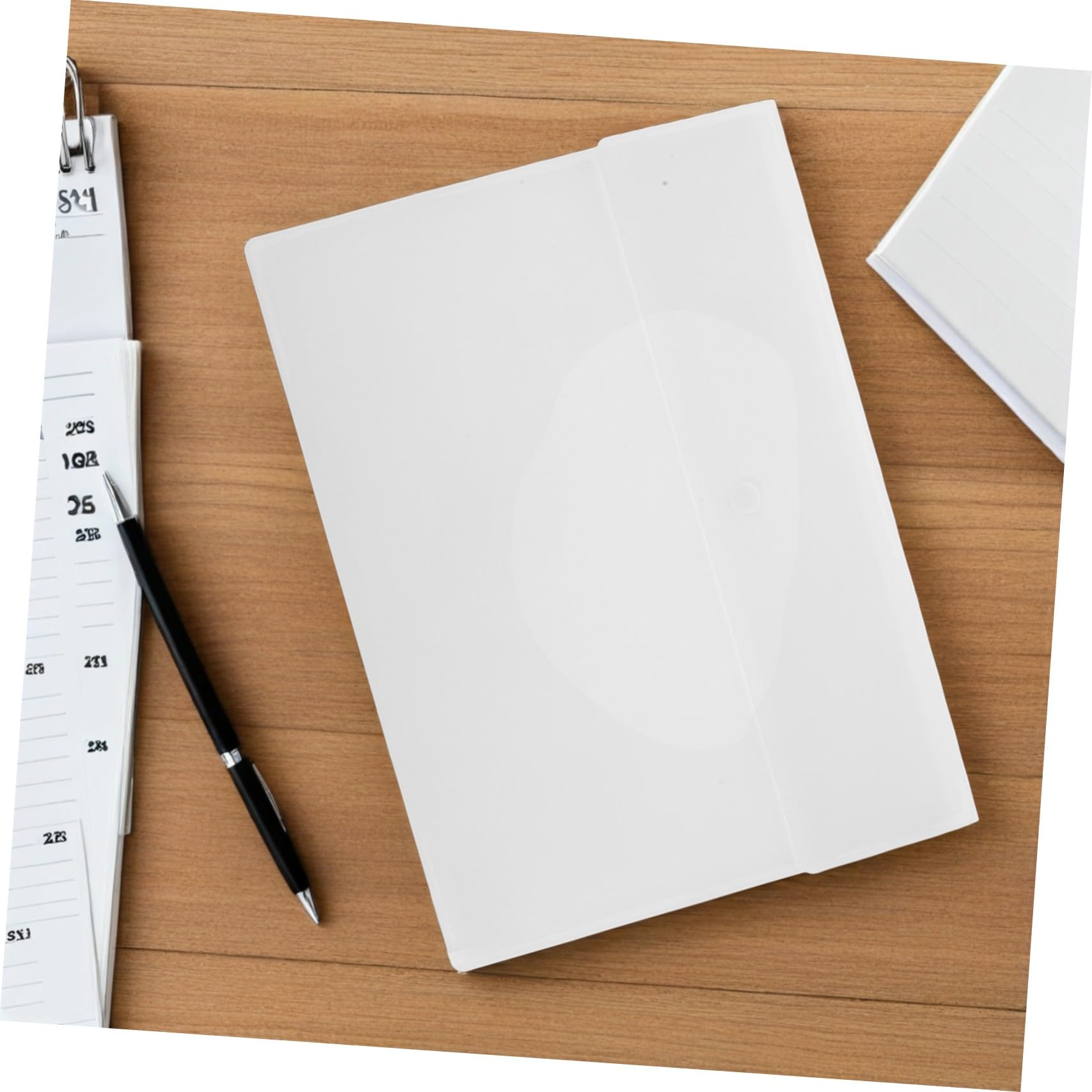 10 Pezzi File Buste Documenti A4 Pp Bianco con Bottone | Chiusura a Pressione Sicura, Aspetto Professionale, Grande Capacità per Riunioni e Archiviazione Quotidiana