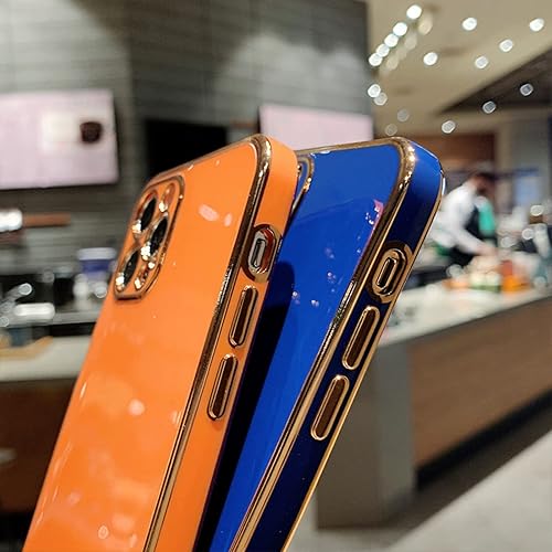 Miniatura 5 de Funda para iPhone 14 13 12 11 8 7 X XS XR Pro Plus Max Mini Funda a la moda, ligera, delgada y brillante, funda protectora a prueba de golpes y