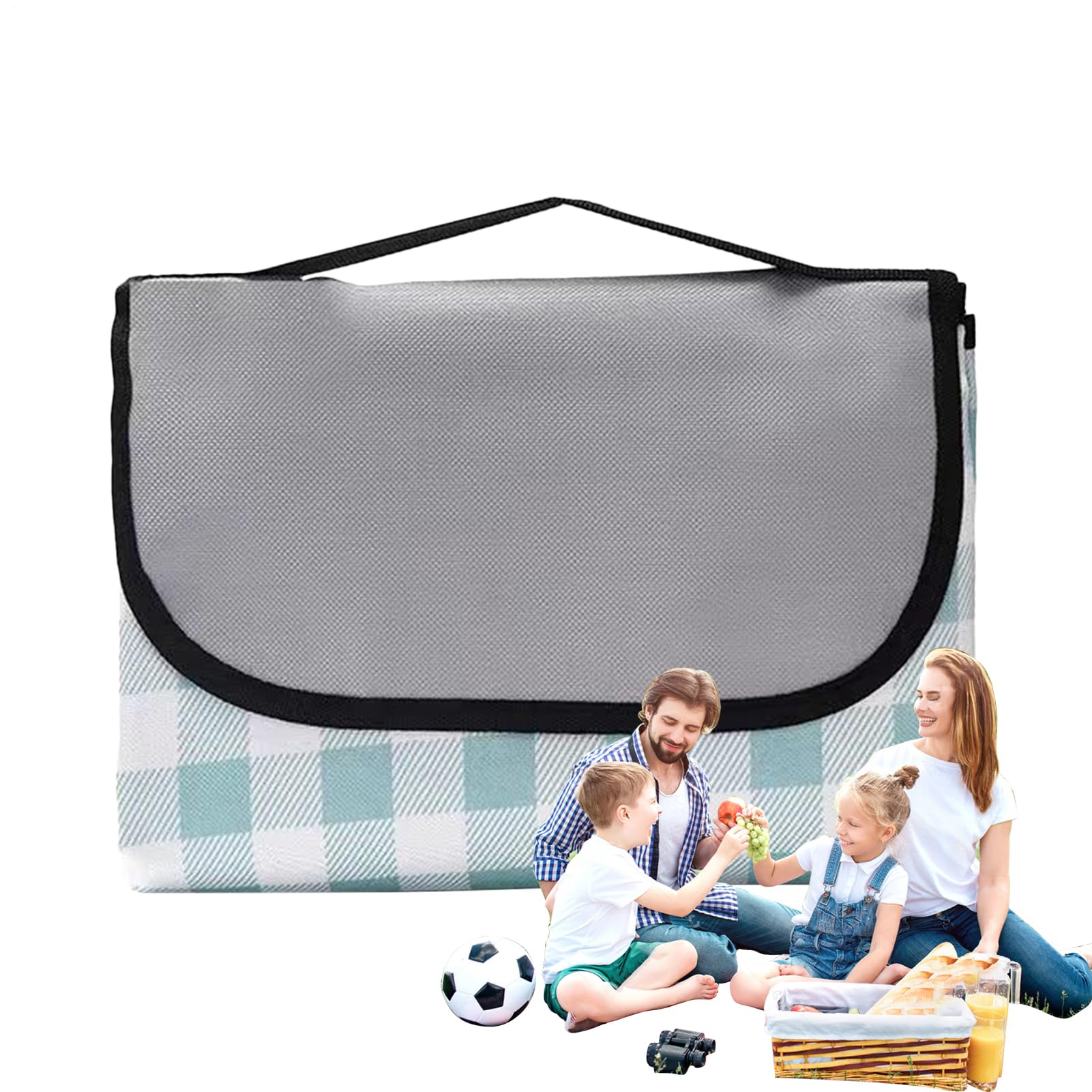 Couverture de pique-nique imperméable et pliable pour sol humide