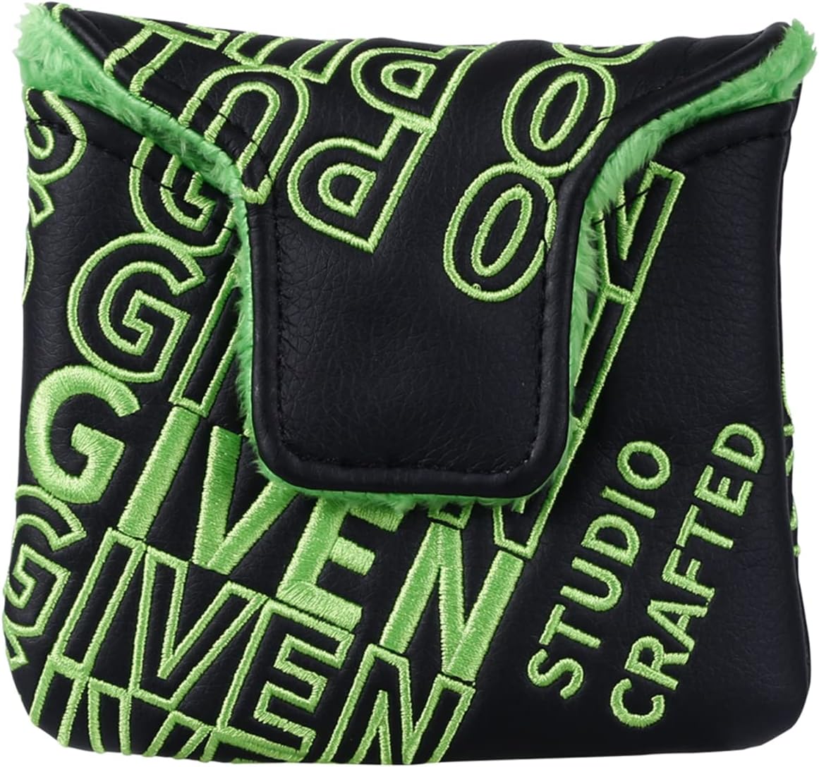 0 Putts Given Golf Square Mallet Putter Cover Magnetic