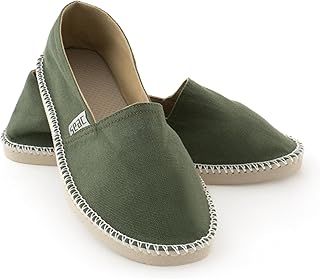 Malaga, Espadrilles Casual für Damen und Herren aus Hanf und Kordeldetails mit Rutschfester Sohle