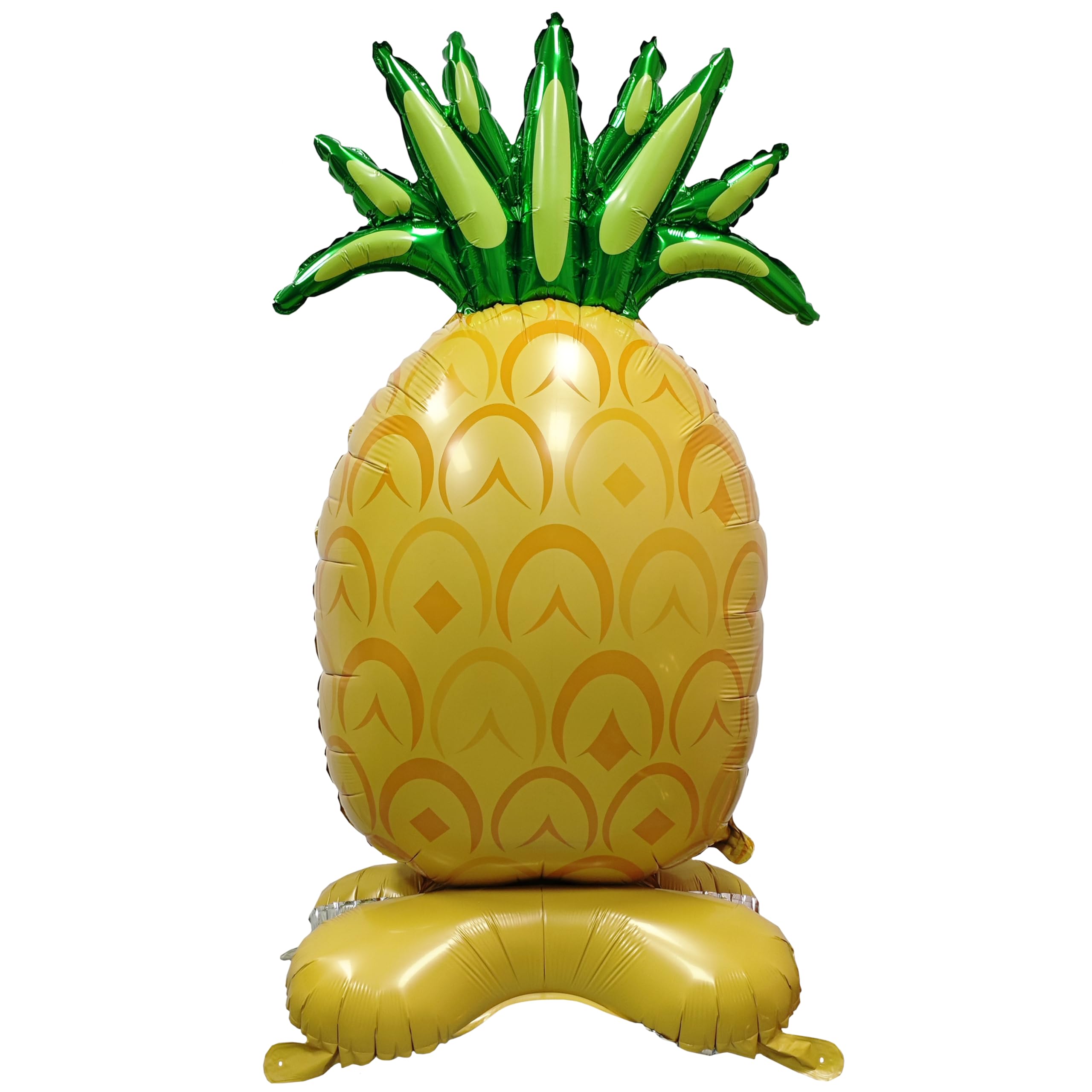 Self Standing Pineapple Balloon Large Tropical Fruit Foil Balloons Yellow Pineapple Decorations For Party For Pineapple Summer Themed Baby Shower