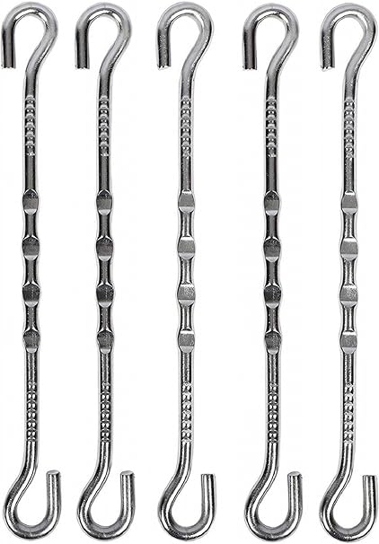 NNSF Swing Rod SALIYA for Porch Swings Stainless Steel Heavy Duty 5 PIS Set
