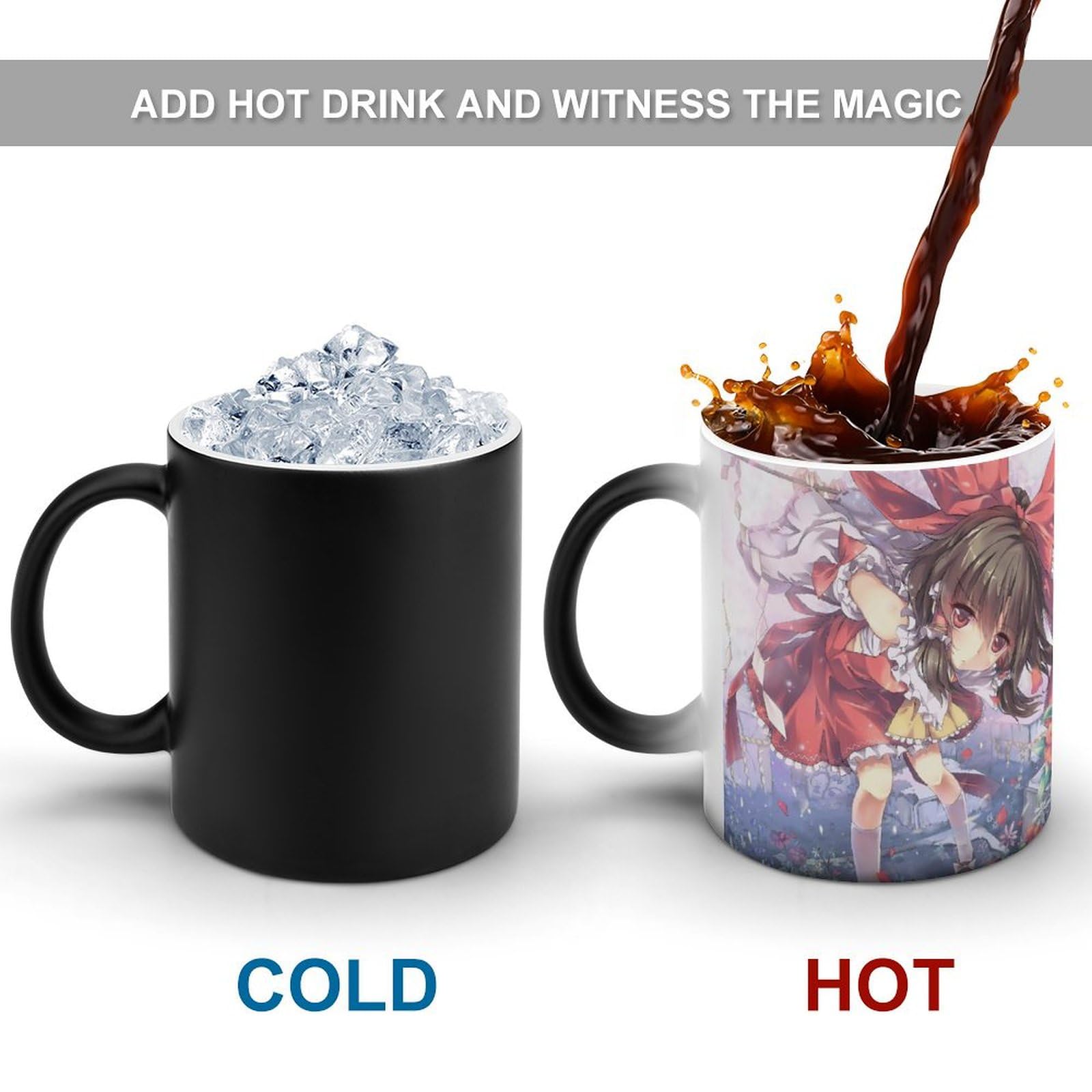 Amazon.co.jp: マグカップ マグ 東方シリーズ 博麗霊夢 朝食カップ