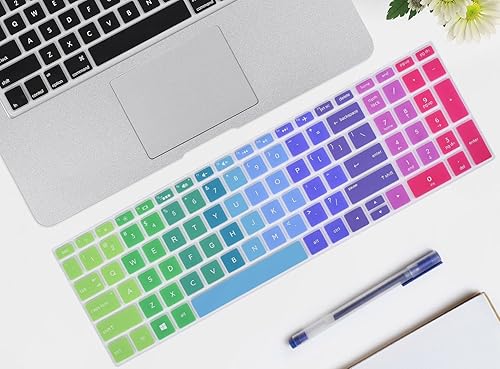 Vista 35 de Protector de teclado compatible con HP Pavilion 15.6" Series/HP 15.6" pantalla táctil portátil 15-BS020WM/HP Pavilion x360 15.6" Series/HP Envy x360